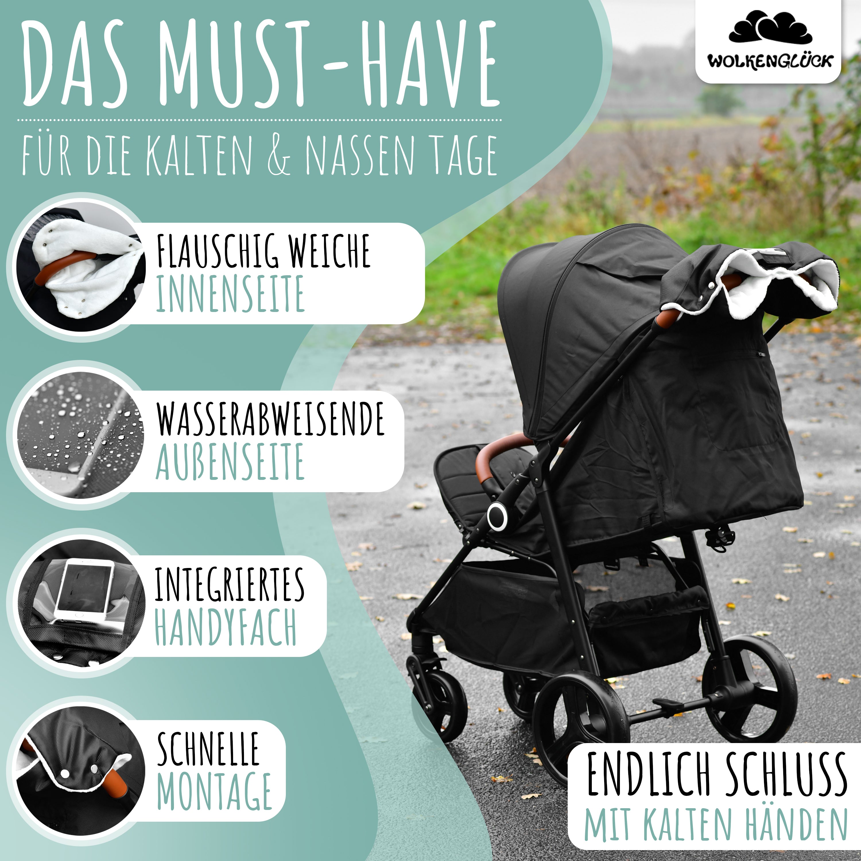 Kinderwagen Handwärmer