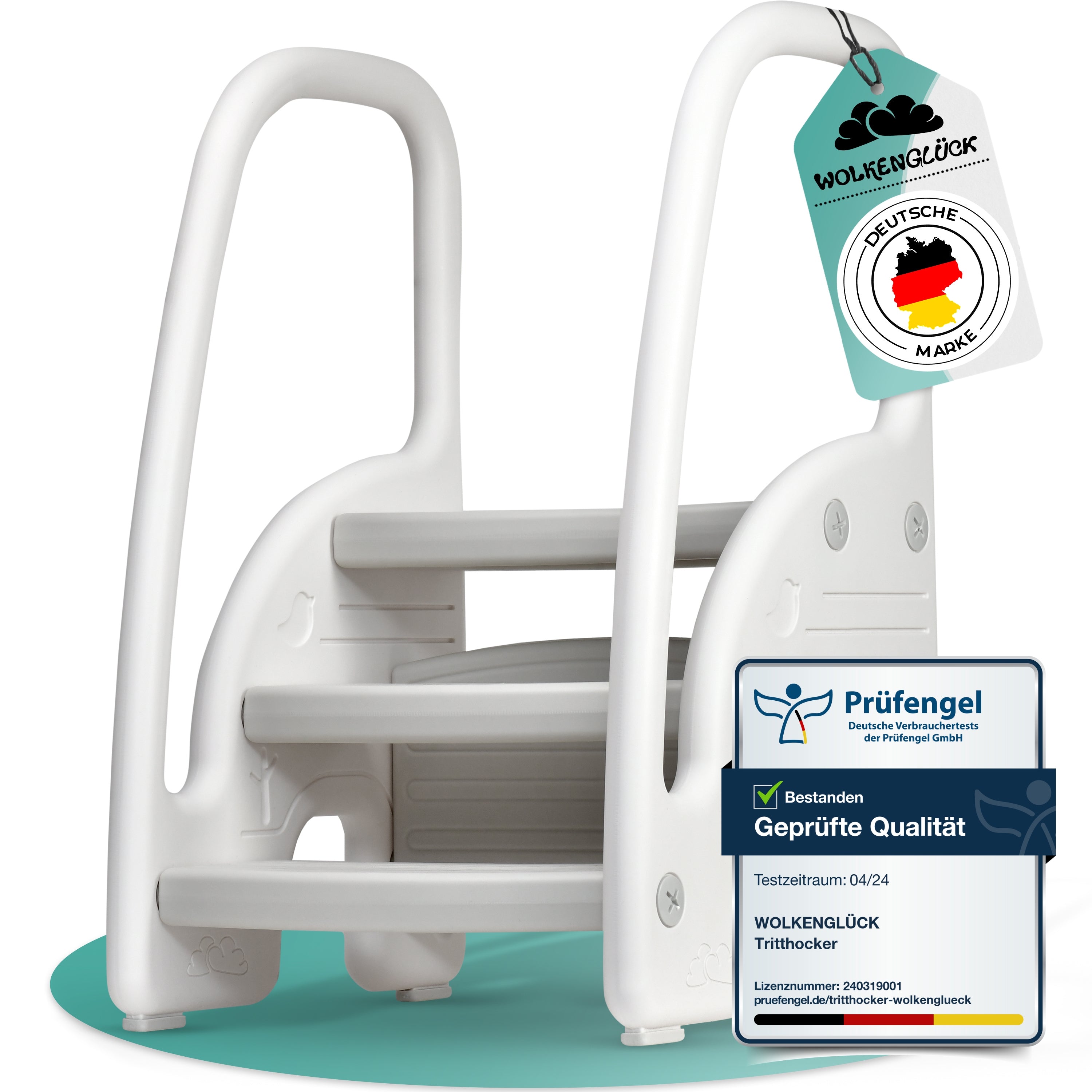 Tritthocker (3 Stufen)